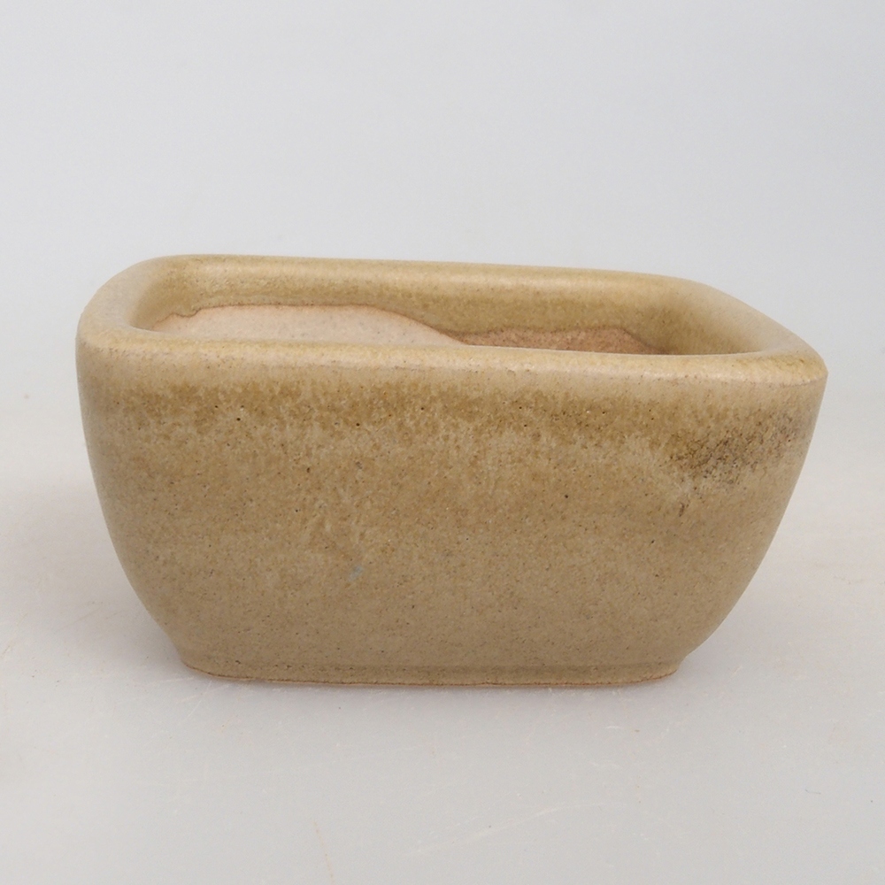 Mini bonsai tál 5,5 x 4,5 x 2,5 cm, barna