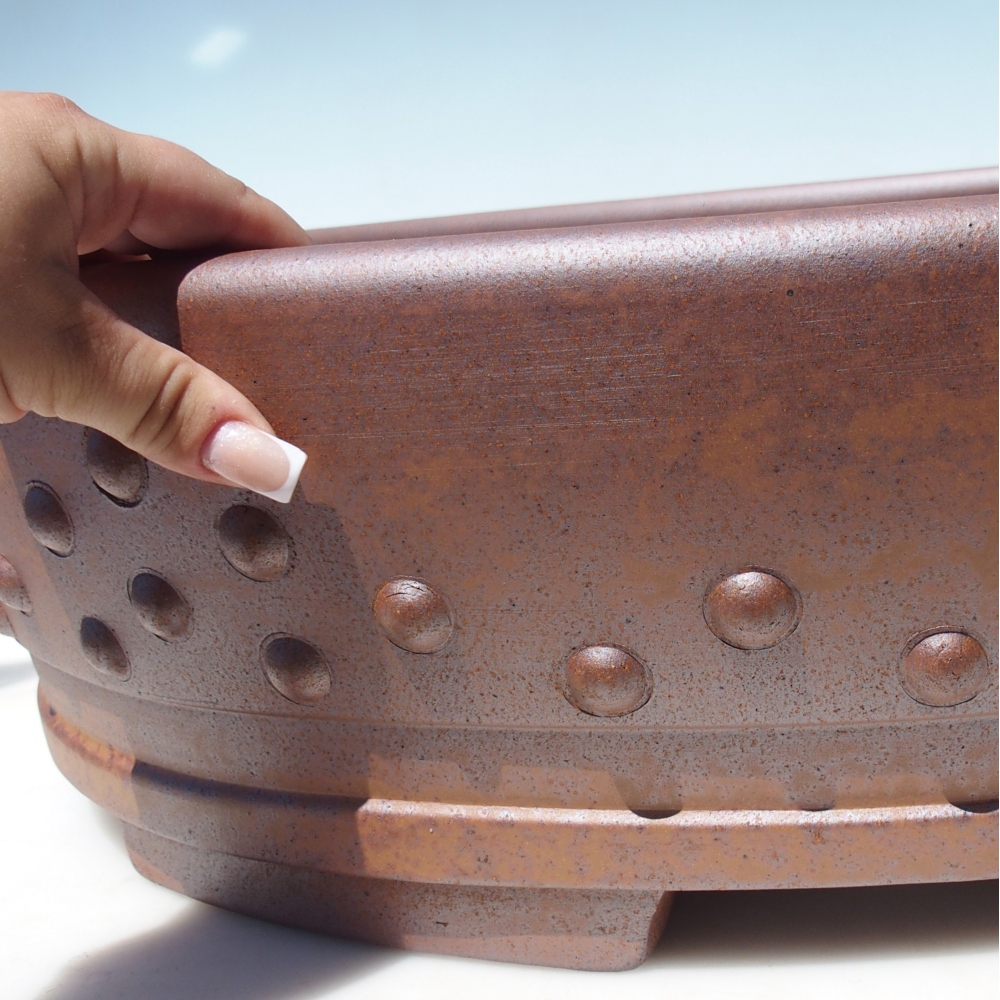 Tál 61 x 49 x 11,5 cm barna - CSAK SZEMÉLYES ELSZÁLLÍTÁS VAGY CSOMAGOS SZÁLLÍTÁS