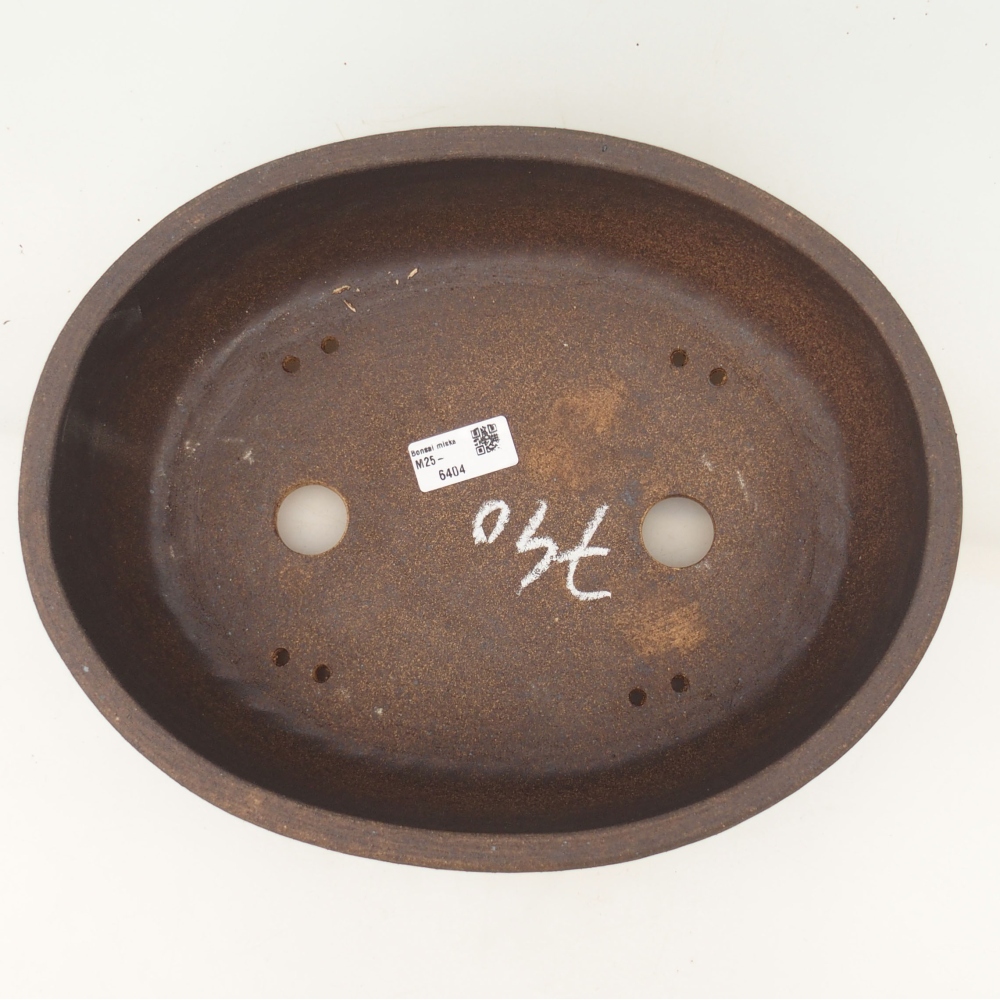 Bonsai tál 32 x 25,5 x 9,5 cm , színe barna