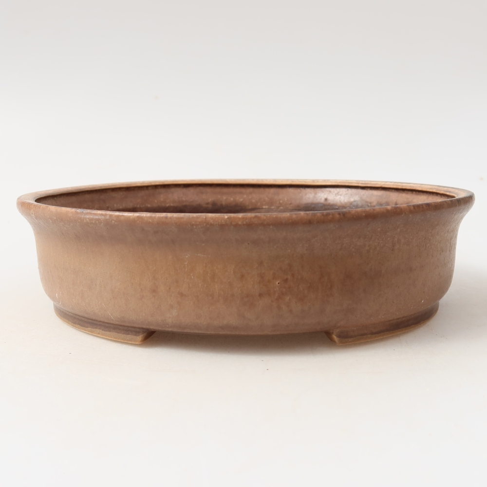 Kerámia bonsai tál 17,5 x 16 x 4,5 cm, rózsaszínű