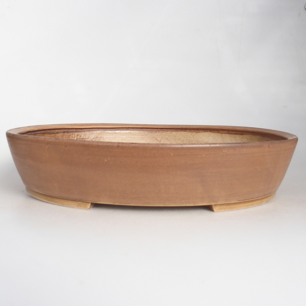 Kerámia bonsai tál 31,5 x 27,5 x 6,5 cm, rózsaszínű