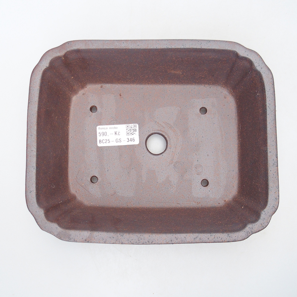 Tál 21 x 18 x 6,5 cm barna színben