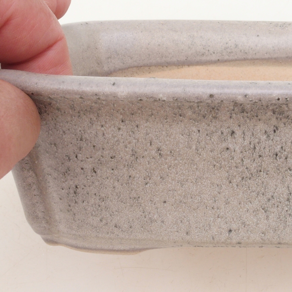 Bonsai tál H50 - 17 x 12,5 x 5,5 cm. - bézs színű