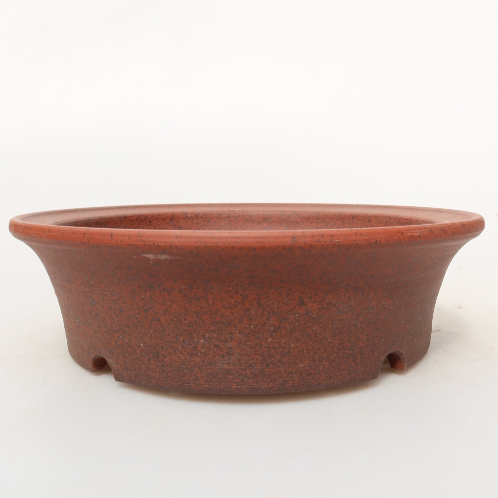 Kerámia héj  19 x 19 x 5,5 cm, téglavörös színű