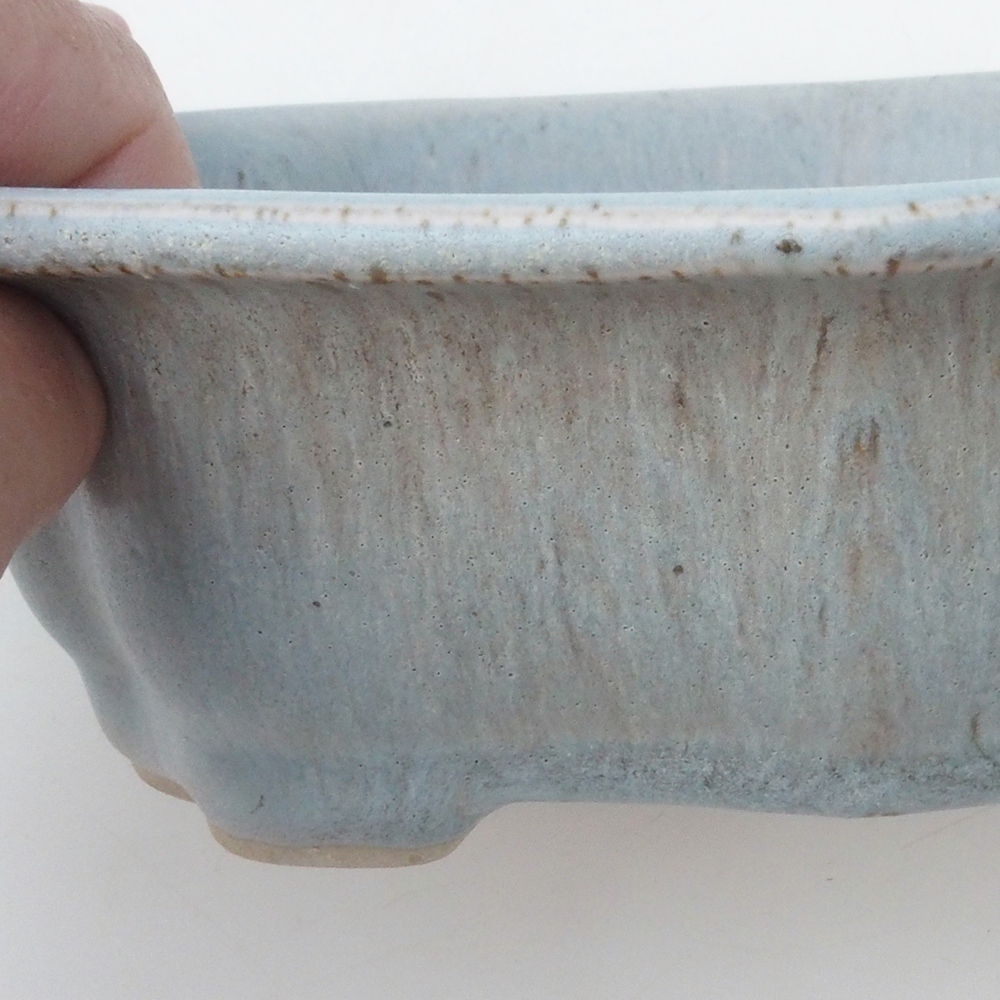 Bonsai tál H51 - 18 x 14 x 5 cm. - bézs színű