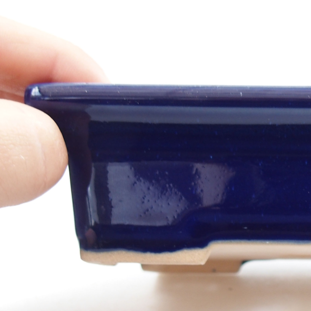 kerámia bonsai tál 22 x 17 x 5 cm, zöld