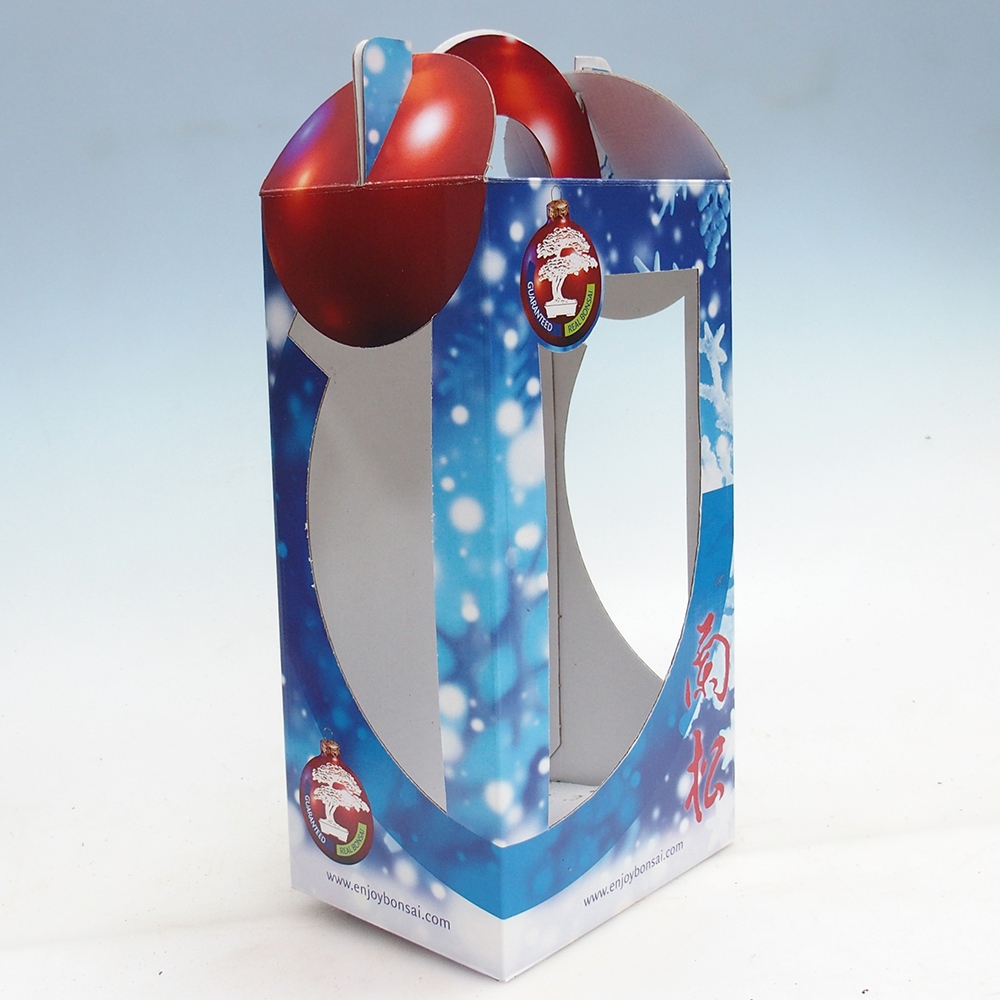 Ajándék bonsai doboz - papír