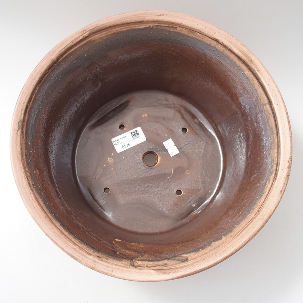 kerámia bonsai tál 29 x 29 x 12 cm, rózsaszínű