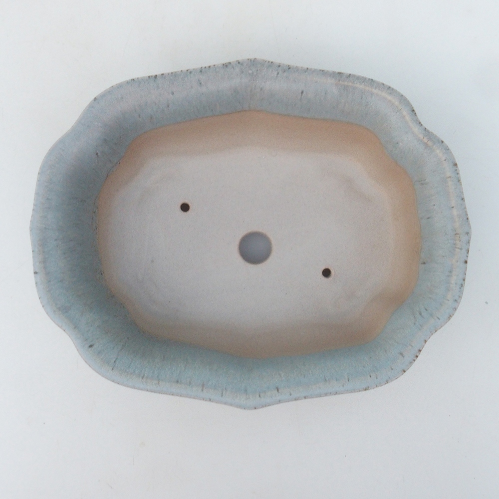 Bonsai tál H51 - 18 x 14 x 5 cm. - bézs színű