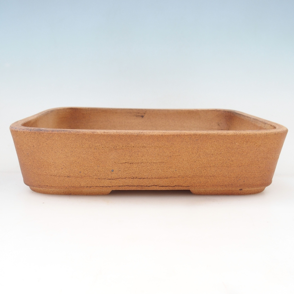 Bonsai tál 30 x 24 x 7 cm , színe barna