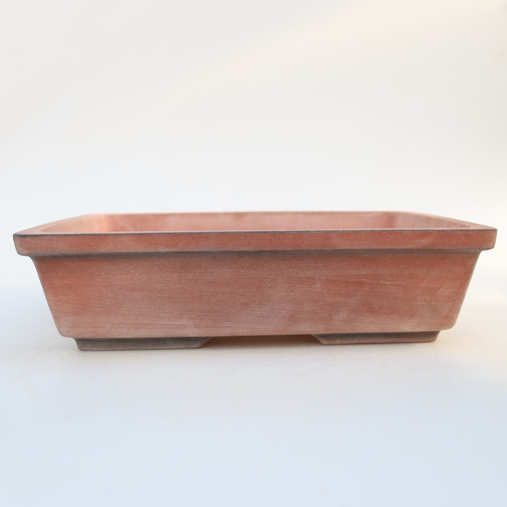 Kerámia tál  25,5 x 19 x 7 cm, téglavörös színű