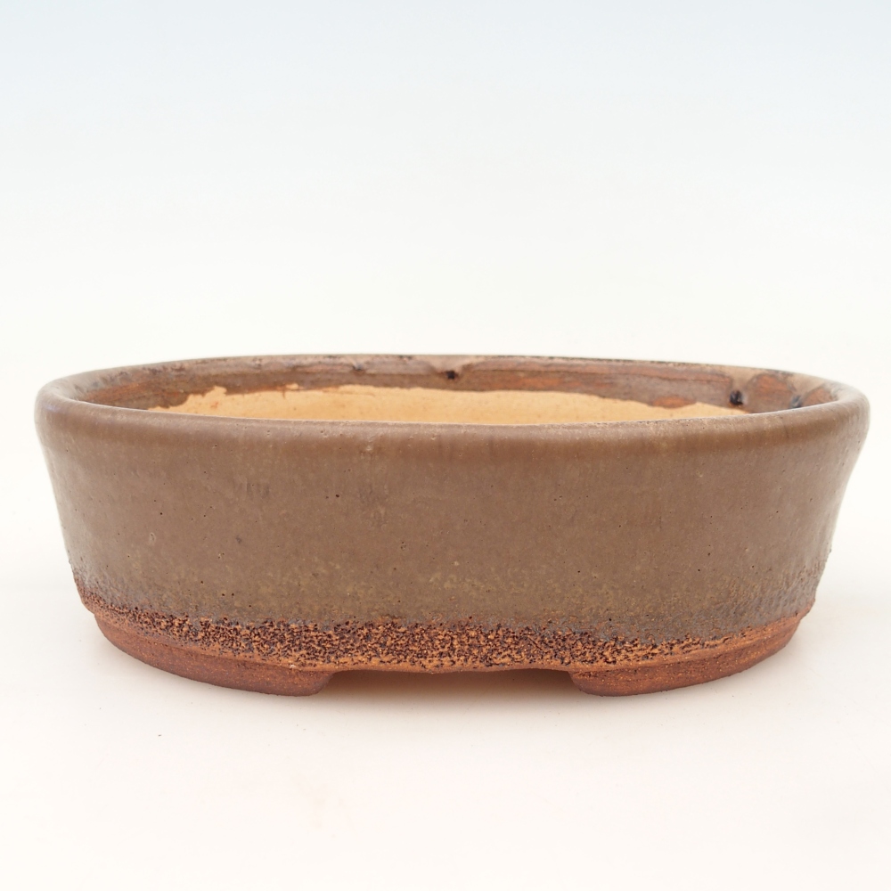 Bonsai tál 19,5 x 16 x 6 cm , barna színű