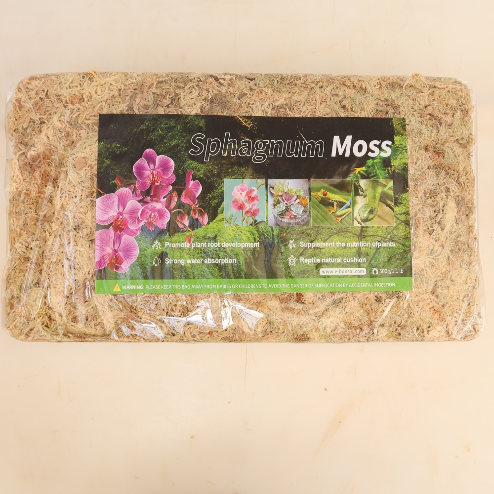 Sphagnum – tőzegmoha 500 g
