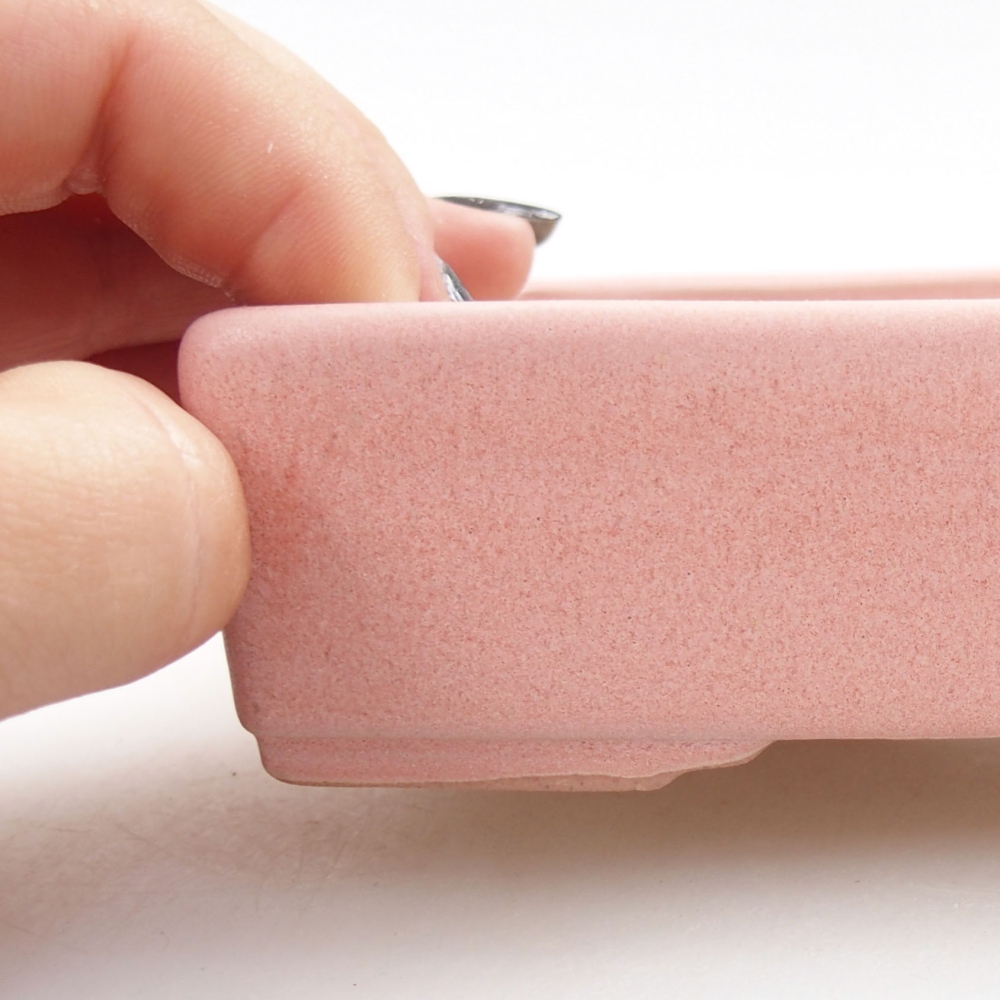 kerámia bonsai tál 22 x 17 x 5 cm, zöld