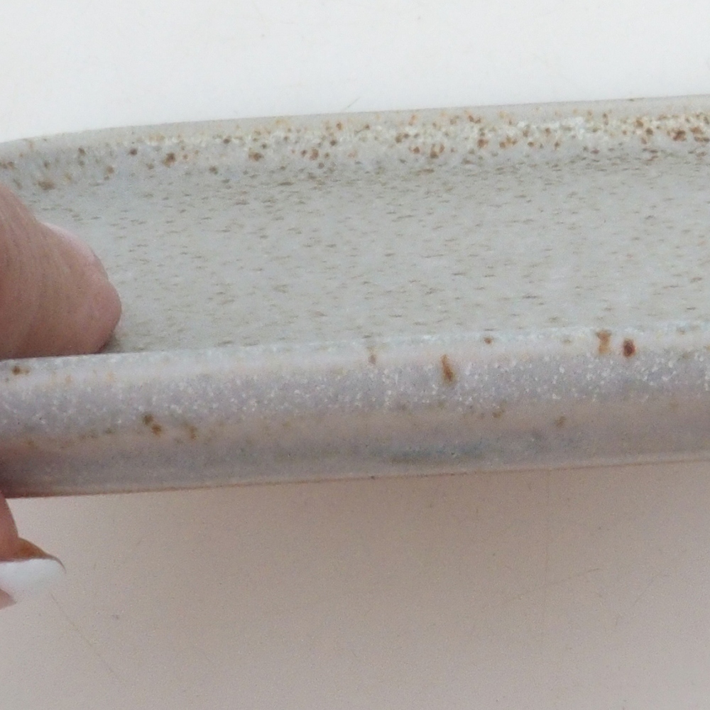 Kerámia tál H37 -14,5 x 13 x 1 cm - bézs színű