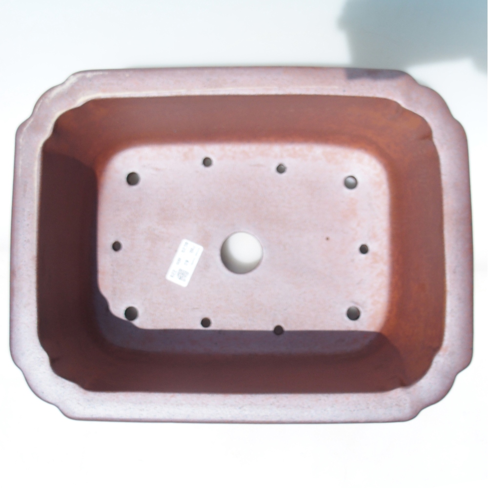 Tál 36 x 28 x 13,5 cm barna színben