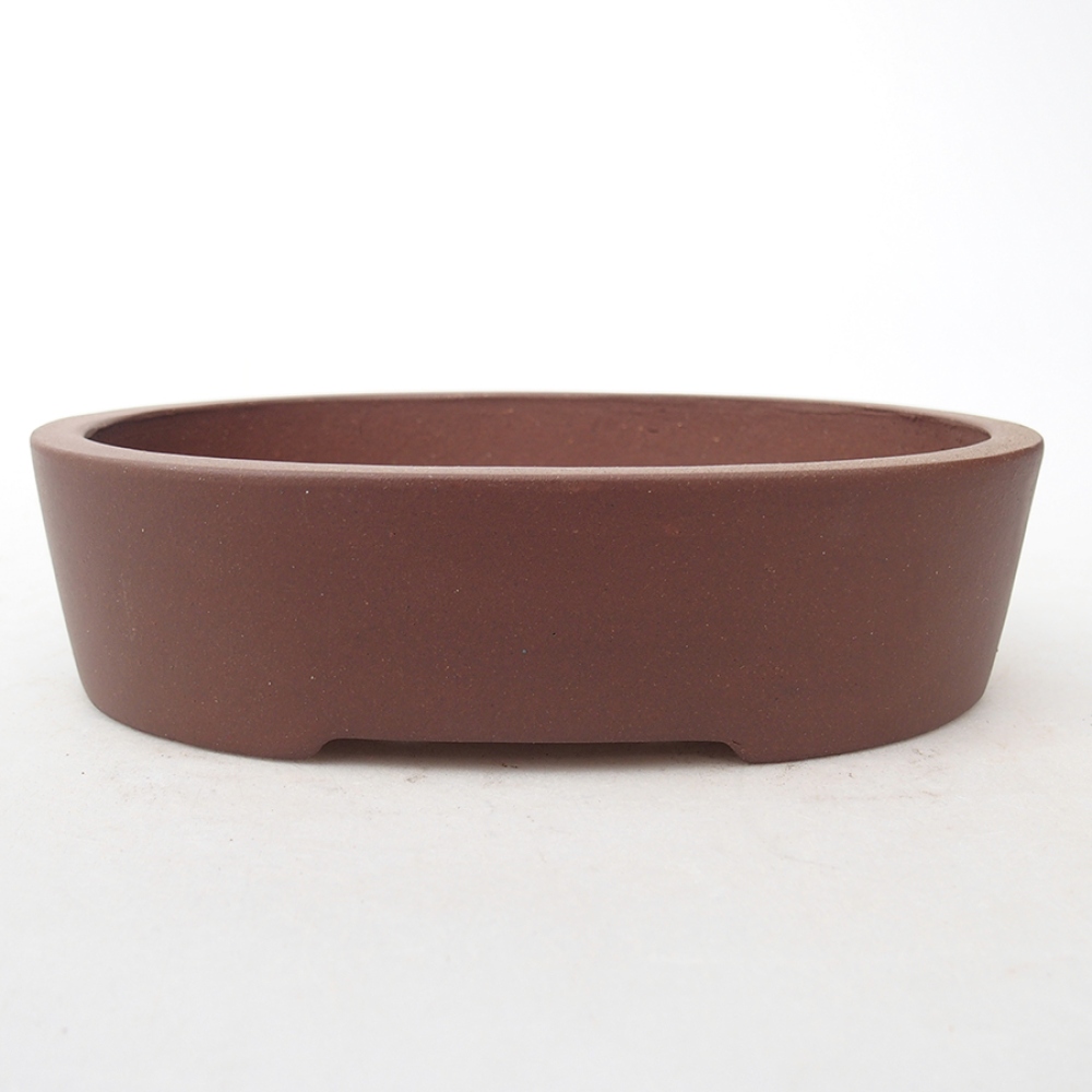 kerámia bonsai tál 15,5 x 11,5 x 4 cm, barna
