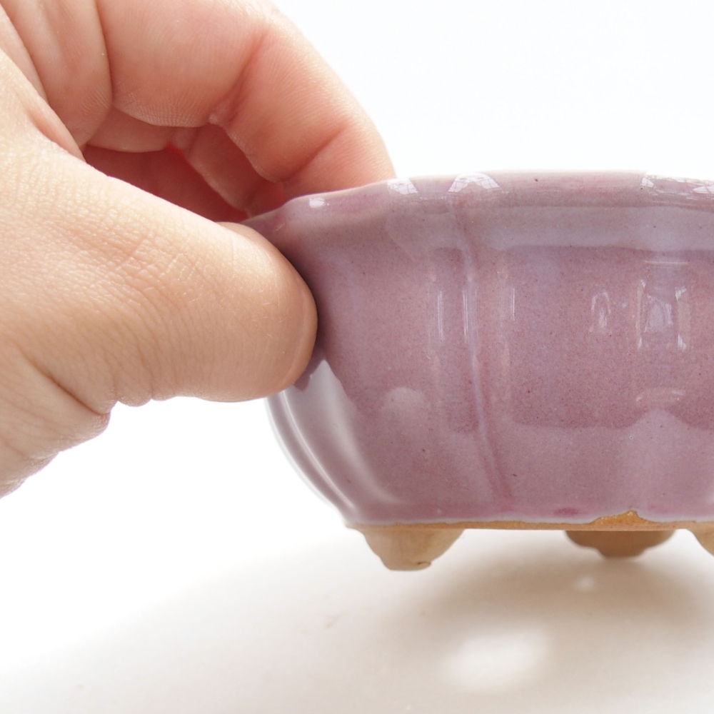 kerámia bonsai tál 22 x 17 x 5 cm, zöld