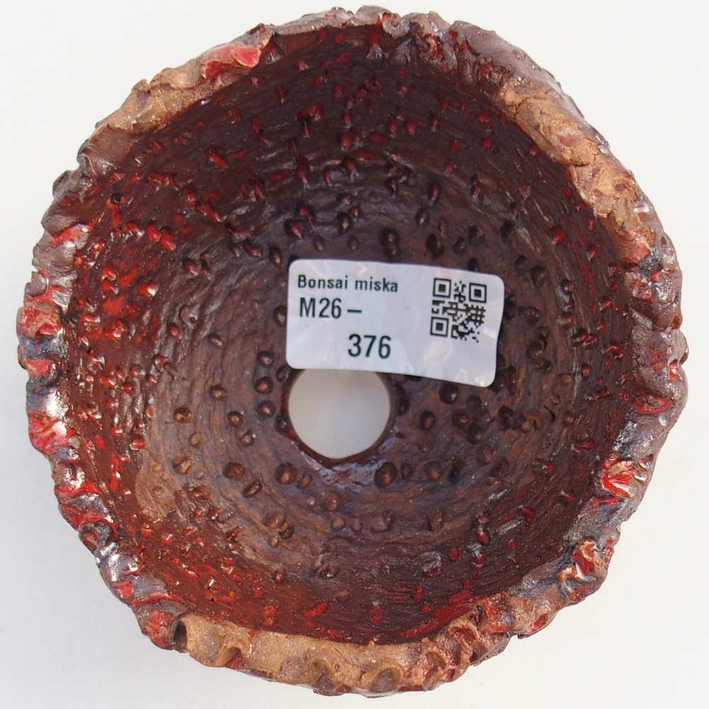 Kerámia kagyló 10 x 9,5 x 8 cm , barna színű