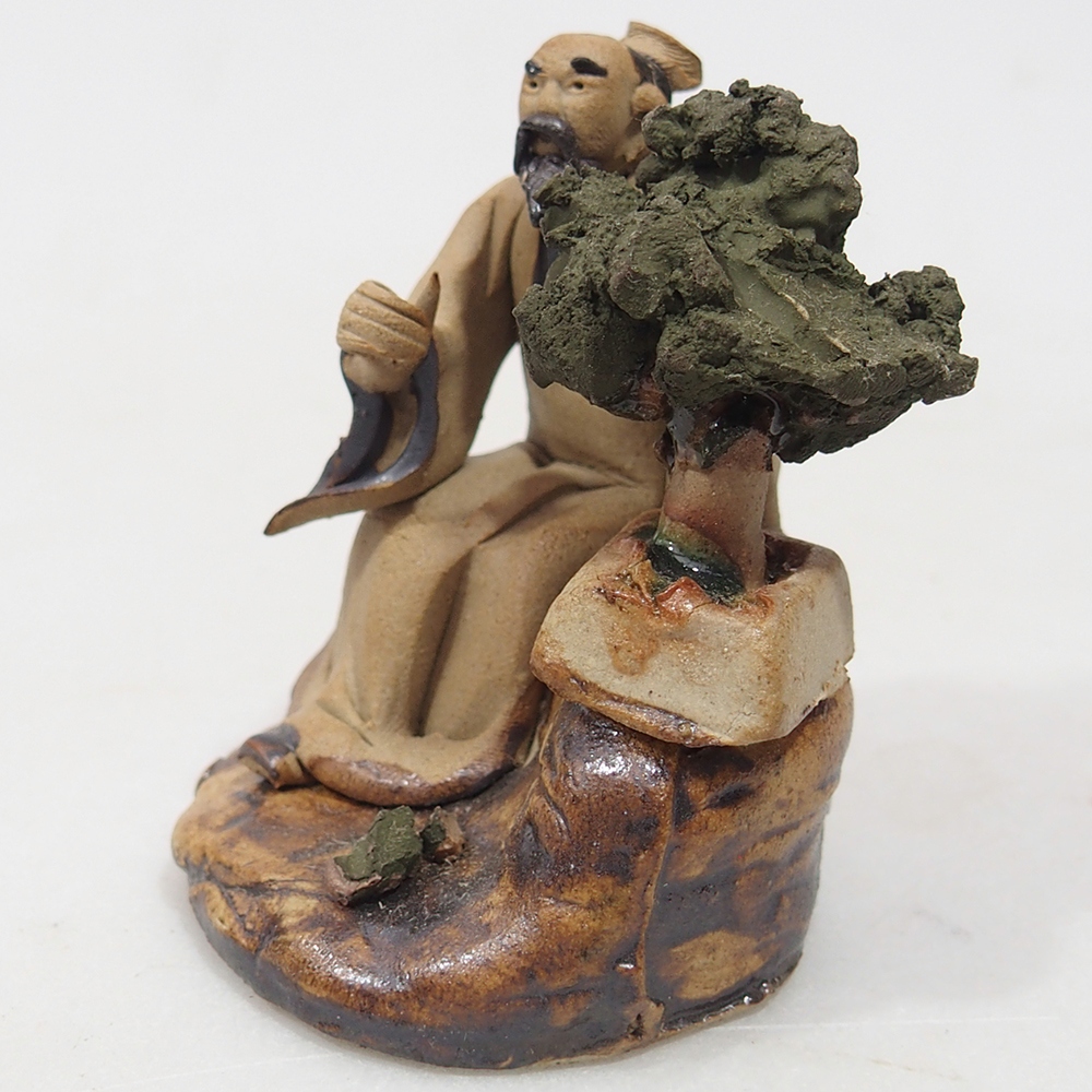 Kerámia figura - Bonsaiista