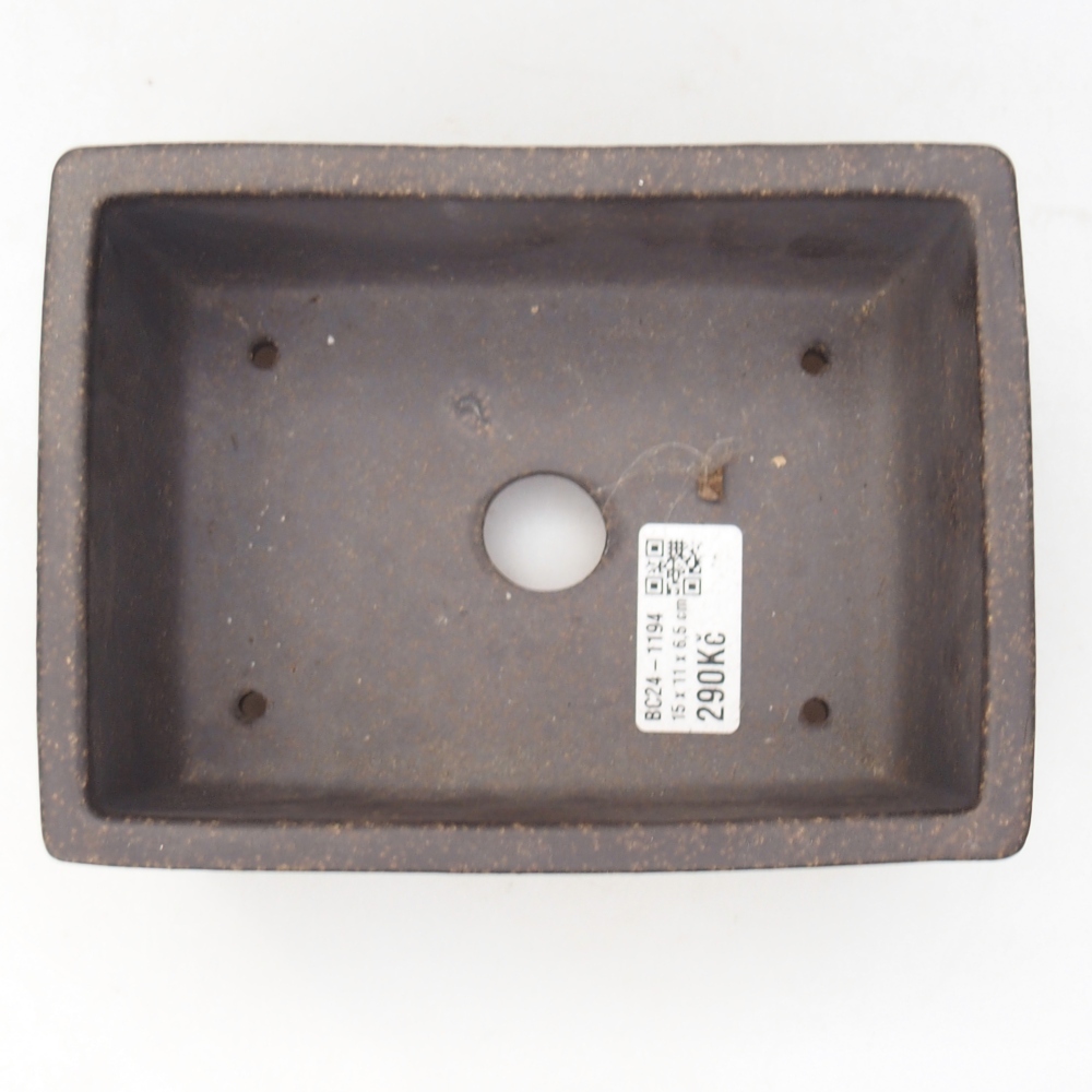 Tál 16 x 11,5 x 6,5 cm barna színben