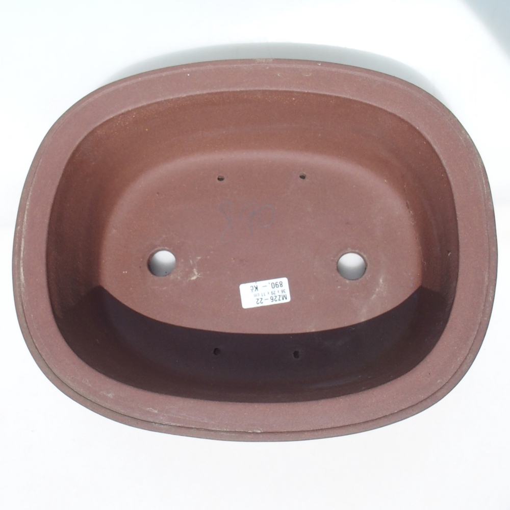 Bonsai tál 36 x 29 x 11 cm - barna