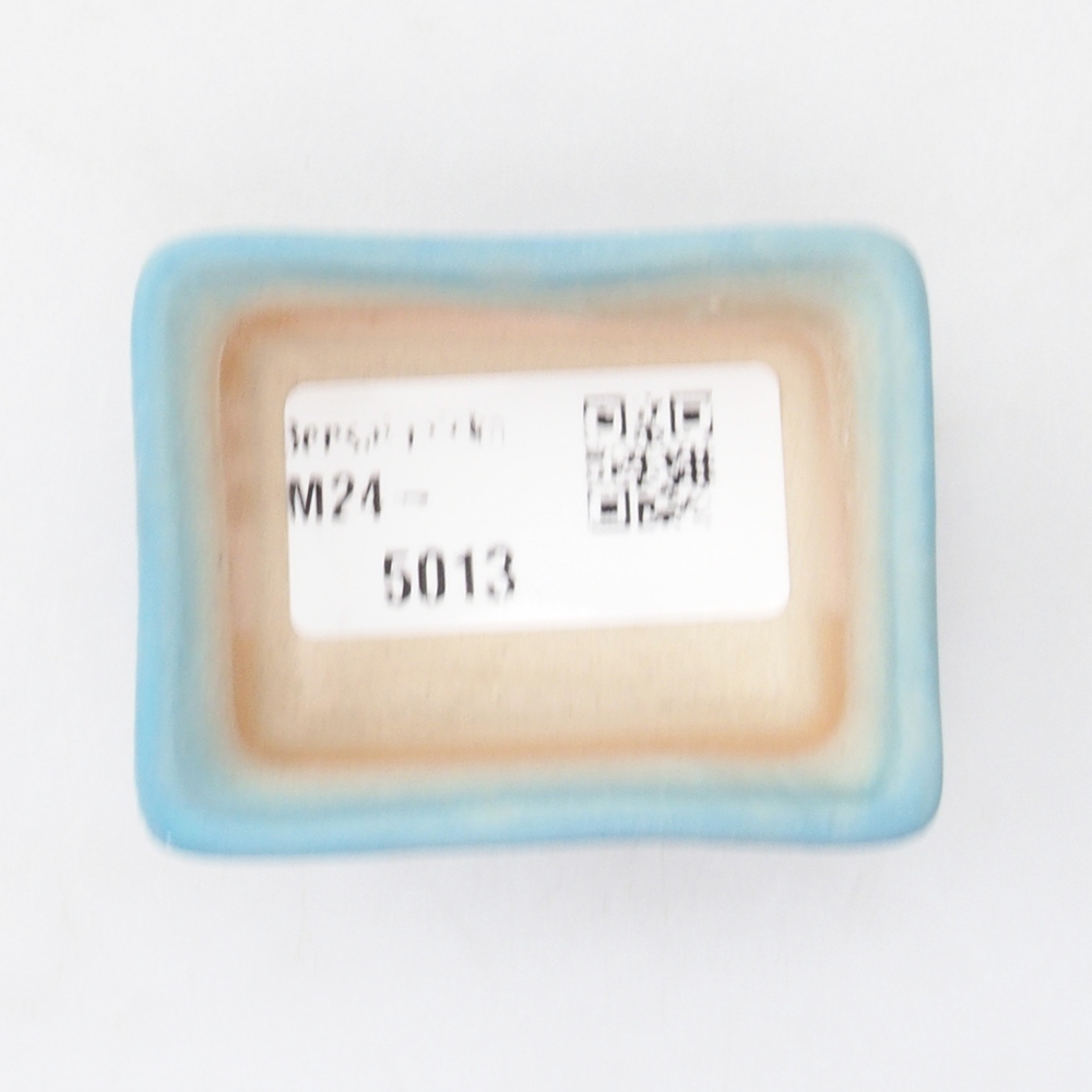 Mini bonsai tál 5,5 x 4 x 2,5 cm, kék színben