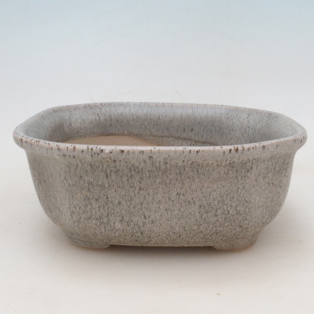 Bonsai tál H31 - 14 x 12 x 5,5 cm. - bézs színű