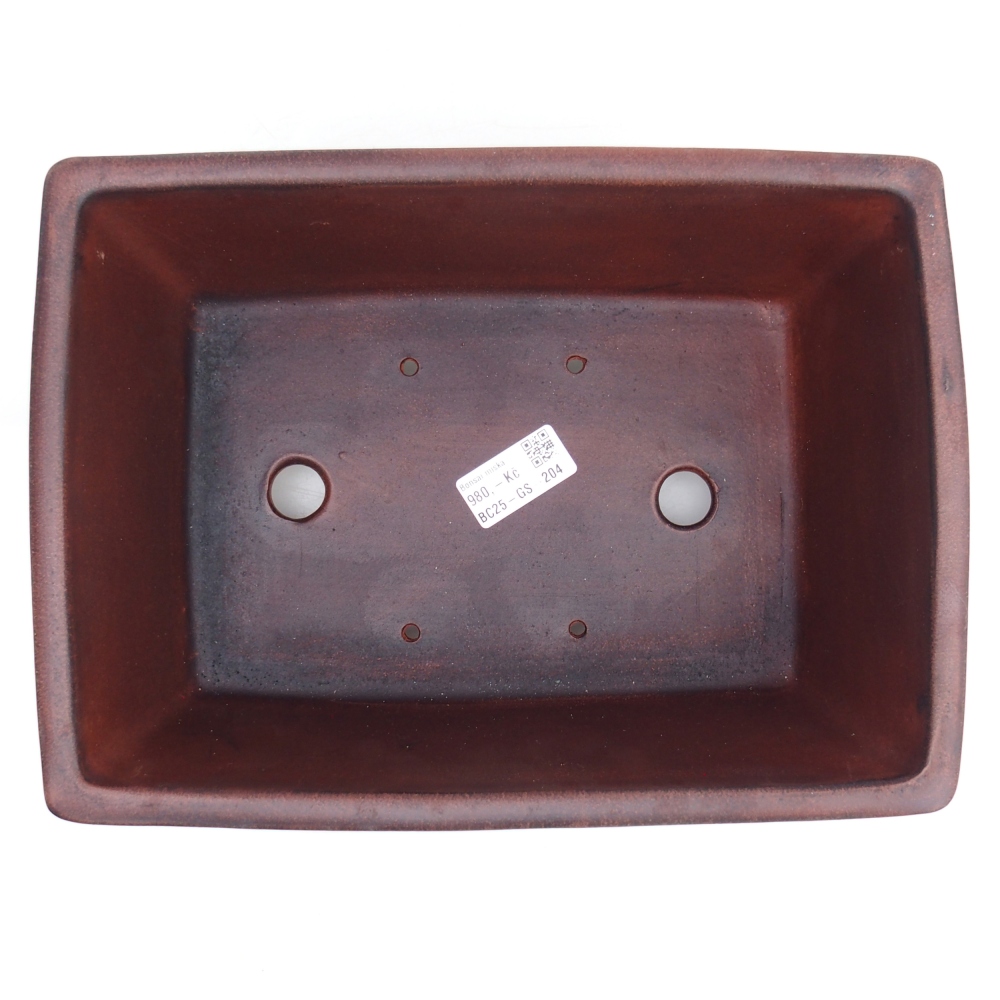 kerámia bonsai tál 28 x 20,5 x 11 cm, barna