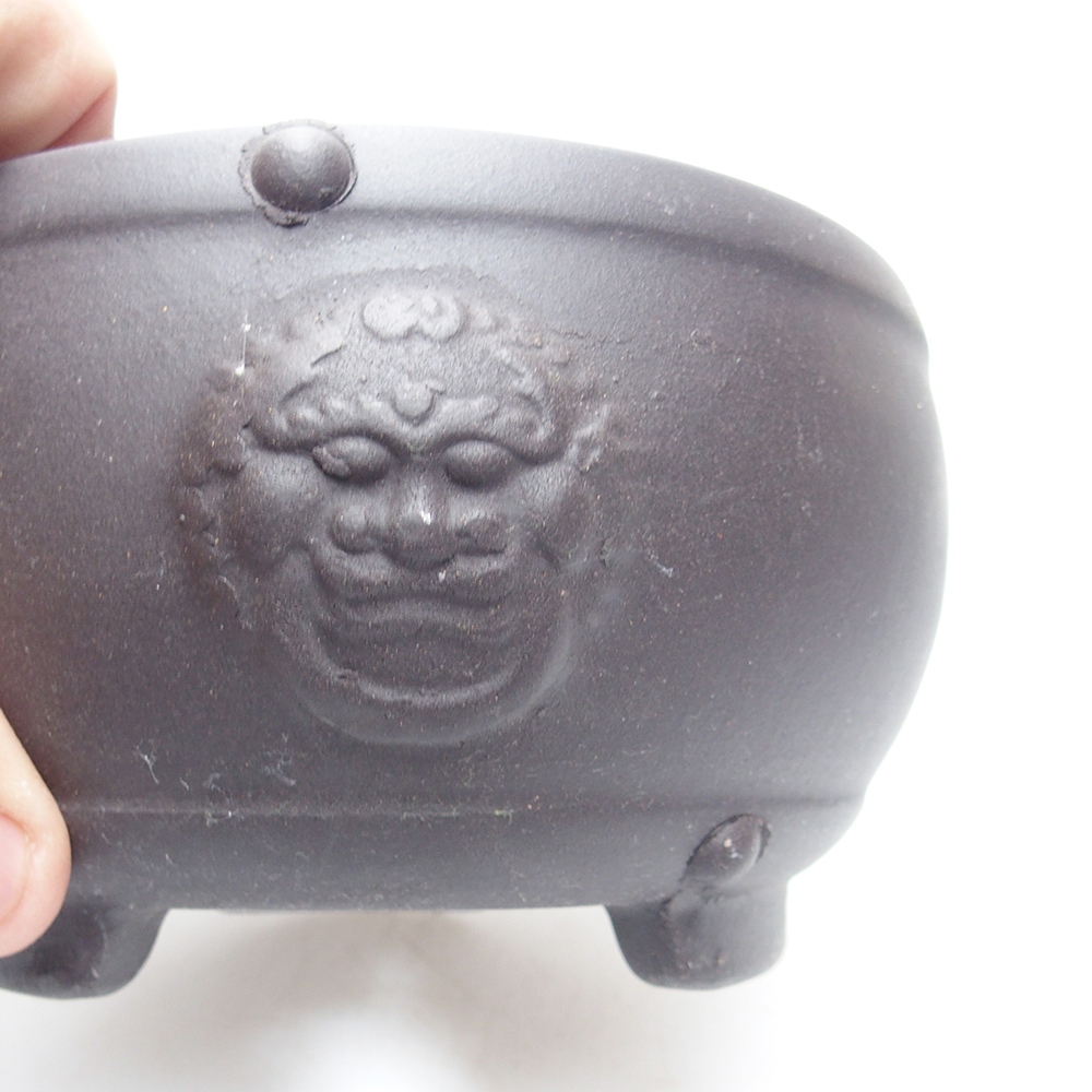 Tál 15 x 15 x 8 cm fekete