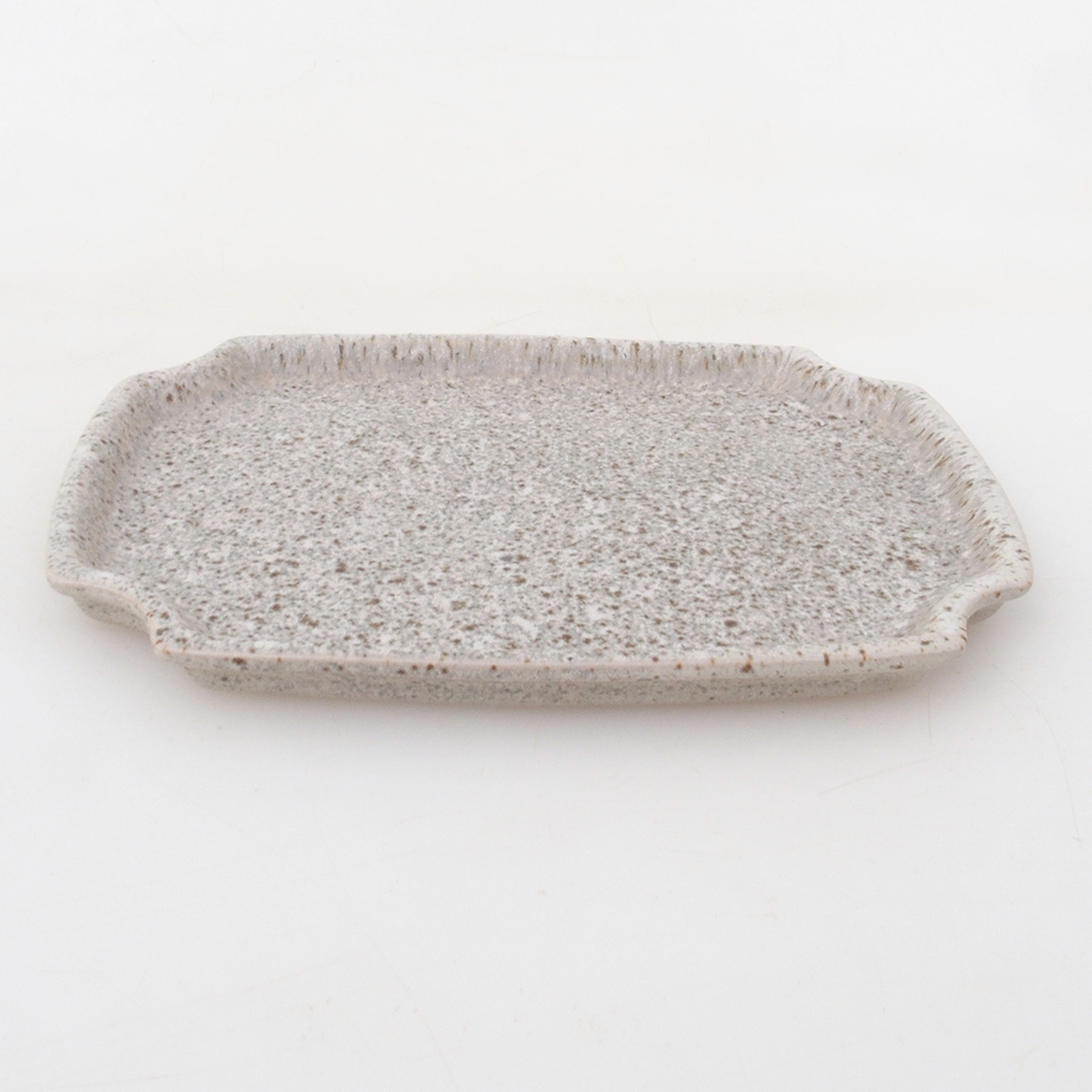 Kerámia tál H17 -15,5 x 11 x 1 cm - bézs színben