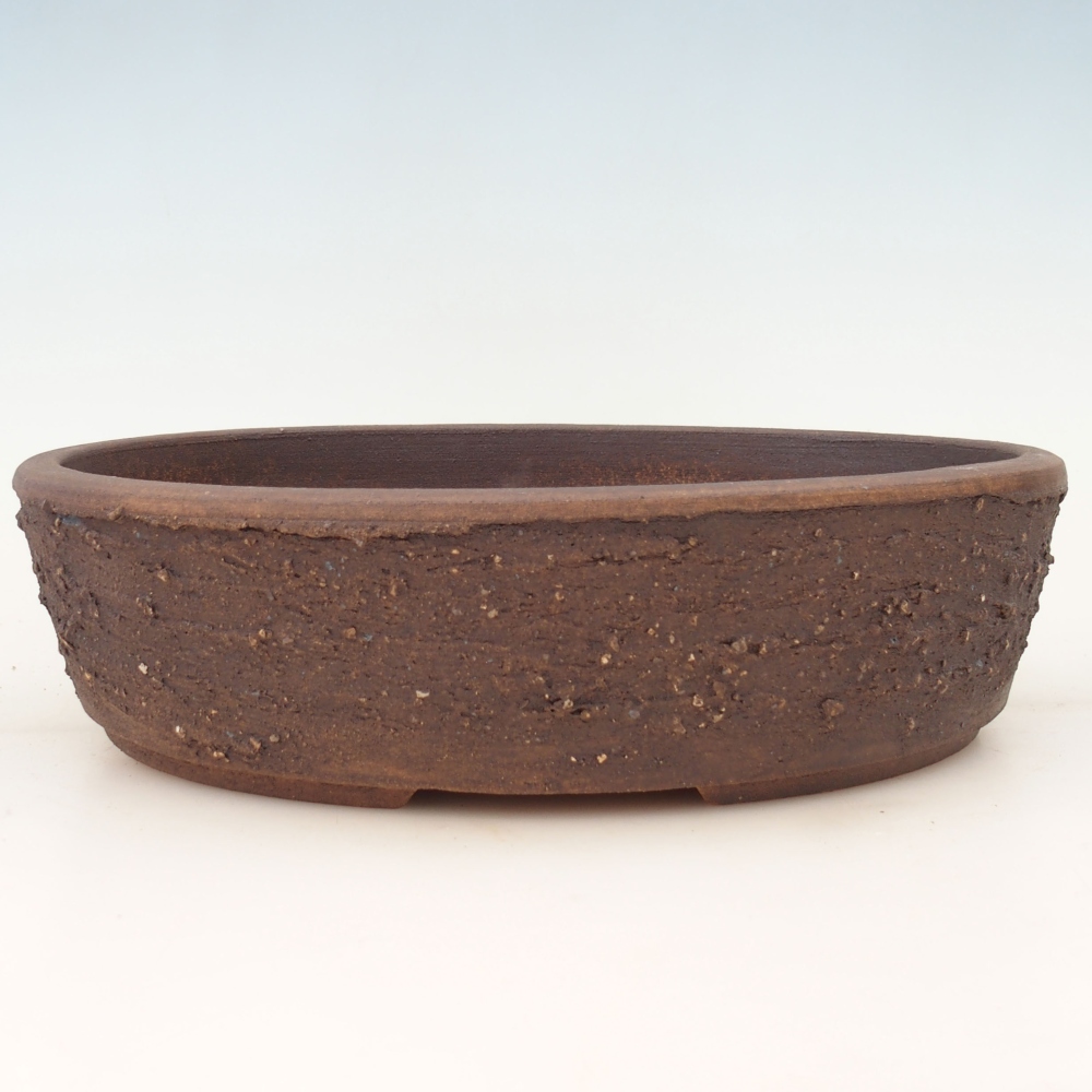 Bonsai tál 32,5 x 26 x 8,5 cm , színe barna
