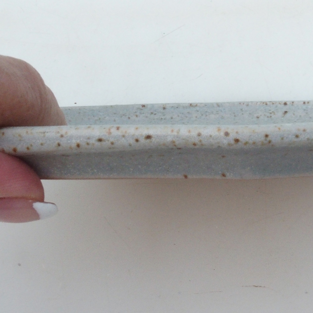 Kerámia tál H51 -18,5 x 14,5 x 1 cm - bézs színben