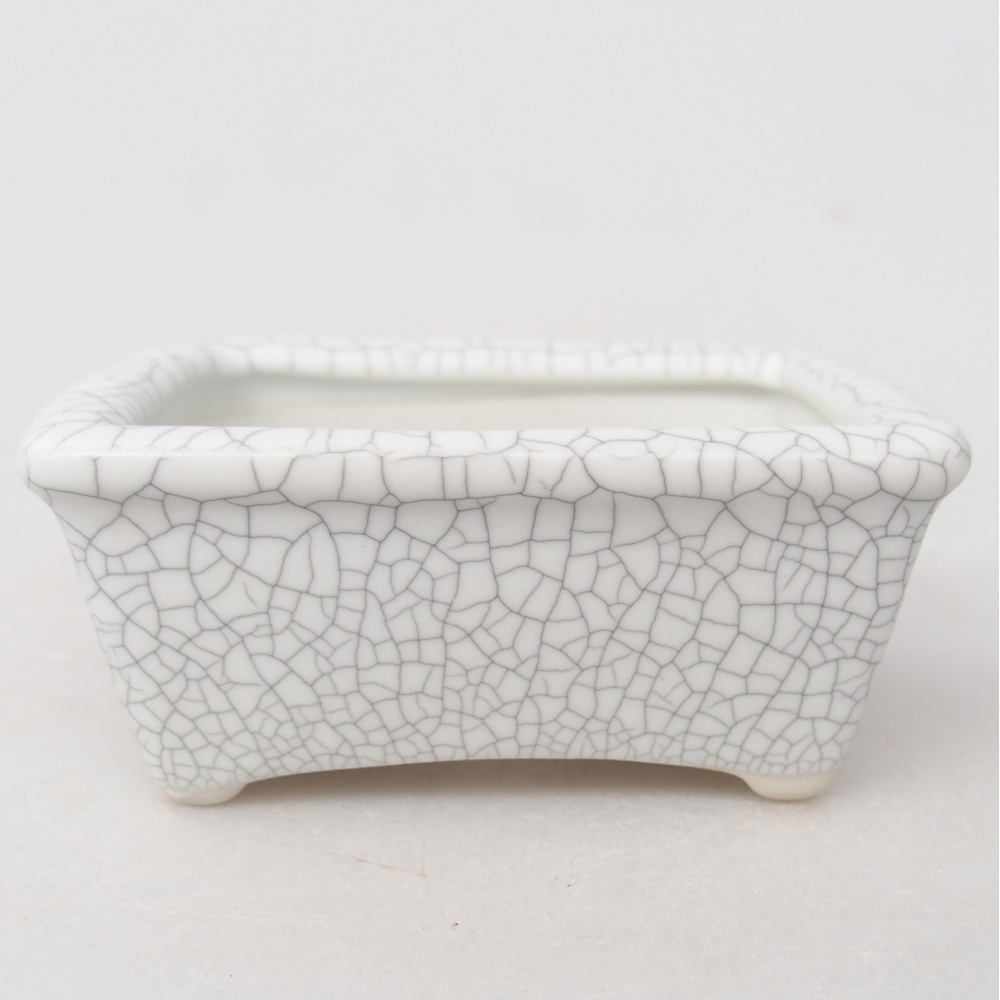 Mini bonsai tál 8 x 6,5 x 3,5 cm, raku színben