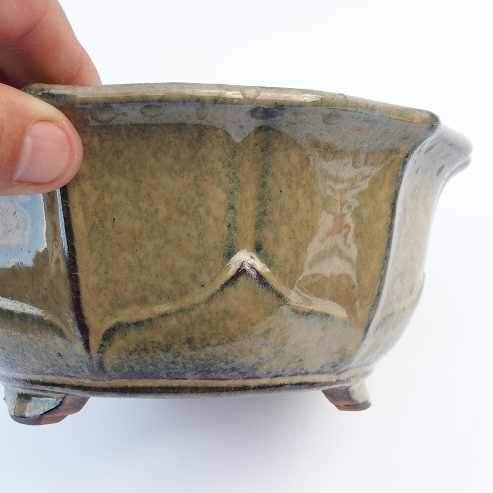 Tál 19 x 19 x 8,5 cm szürke