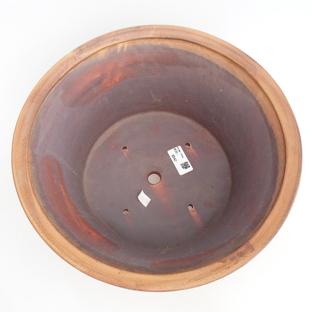 kerámia bonsai tál 32 x 32 x 14 cm, rózsaszínű