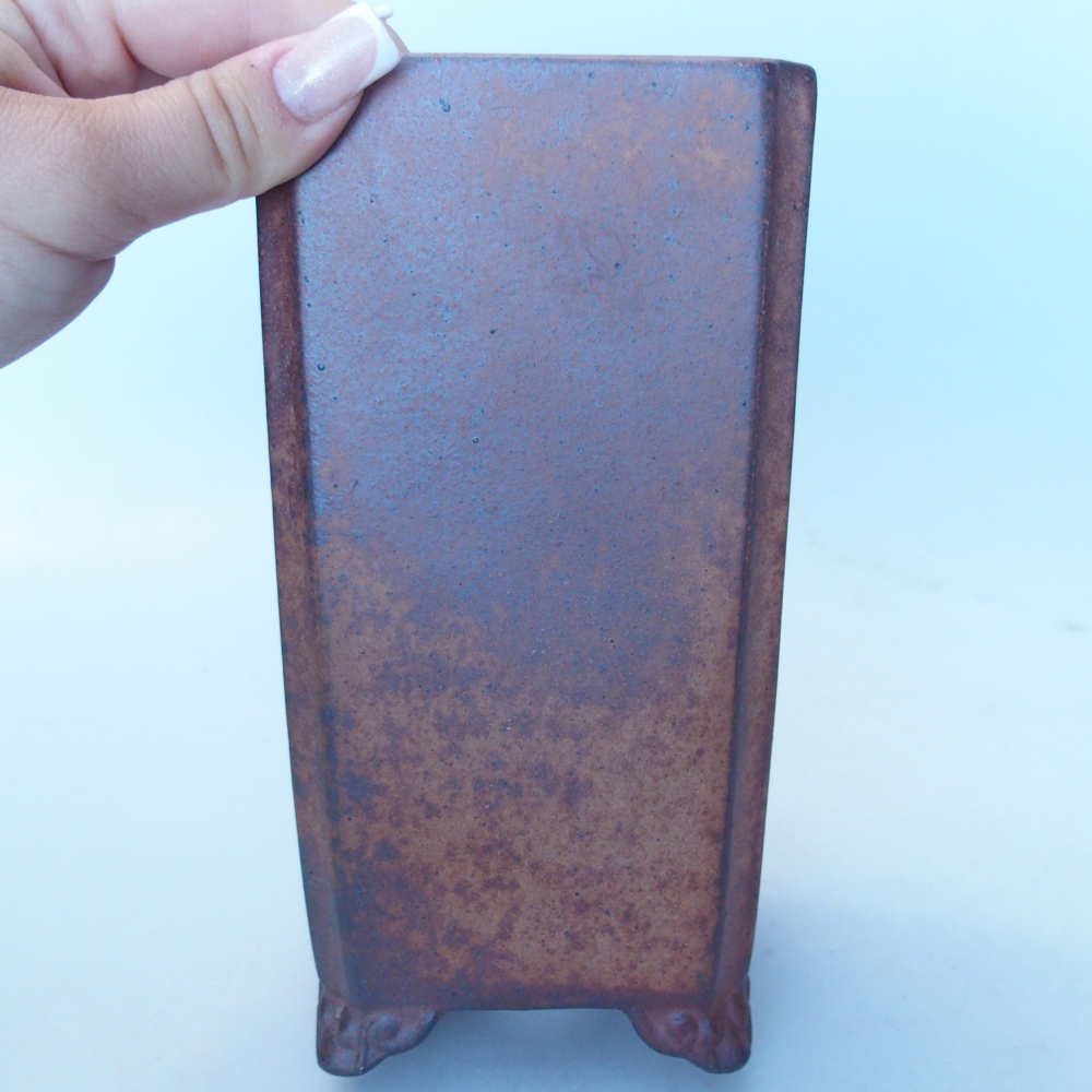 Tál 9,5 x 9,5 x 18,5 cm barna
