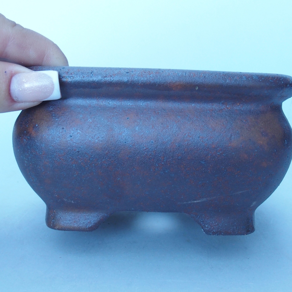 Tál 12,5 x 12,5 x 7 cm barna