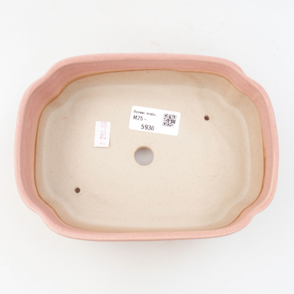 kerámia bonsai tál 22 x 17 x 5 cm, zöld