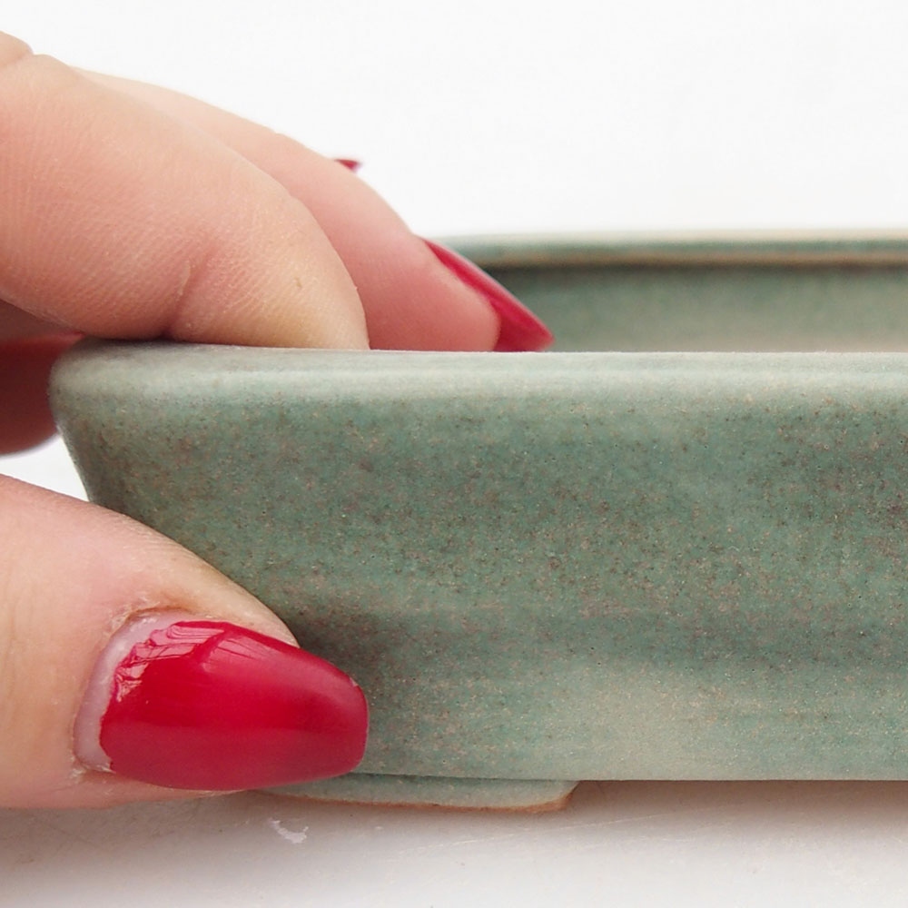 kerámia bonsai tál 125 x 10 x 3 cm, barna