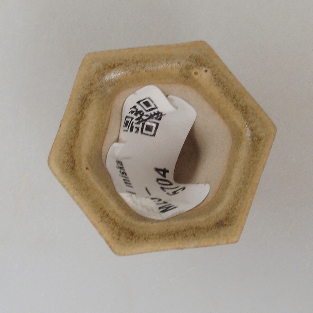 Mini bonsai tál 4 x 3,5 x 3 cm, barna