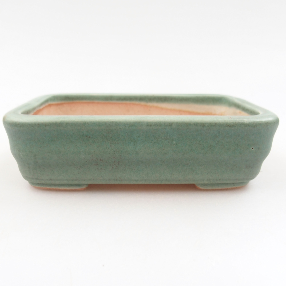 kerámia bonsai tál 22 x 17 x 5 cm, zöld