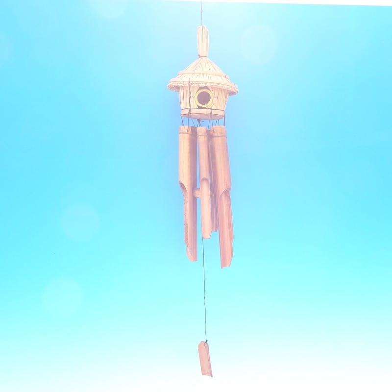 Bambusz harangjáték 1épület 85 cm