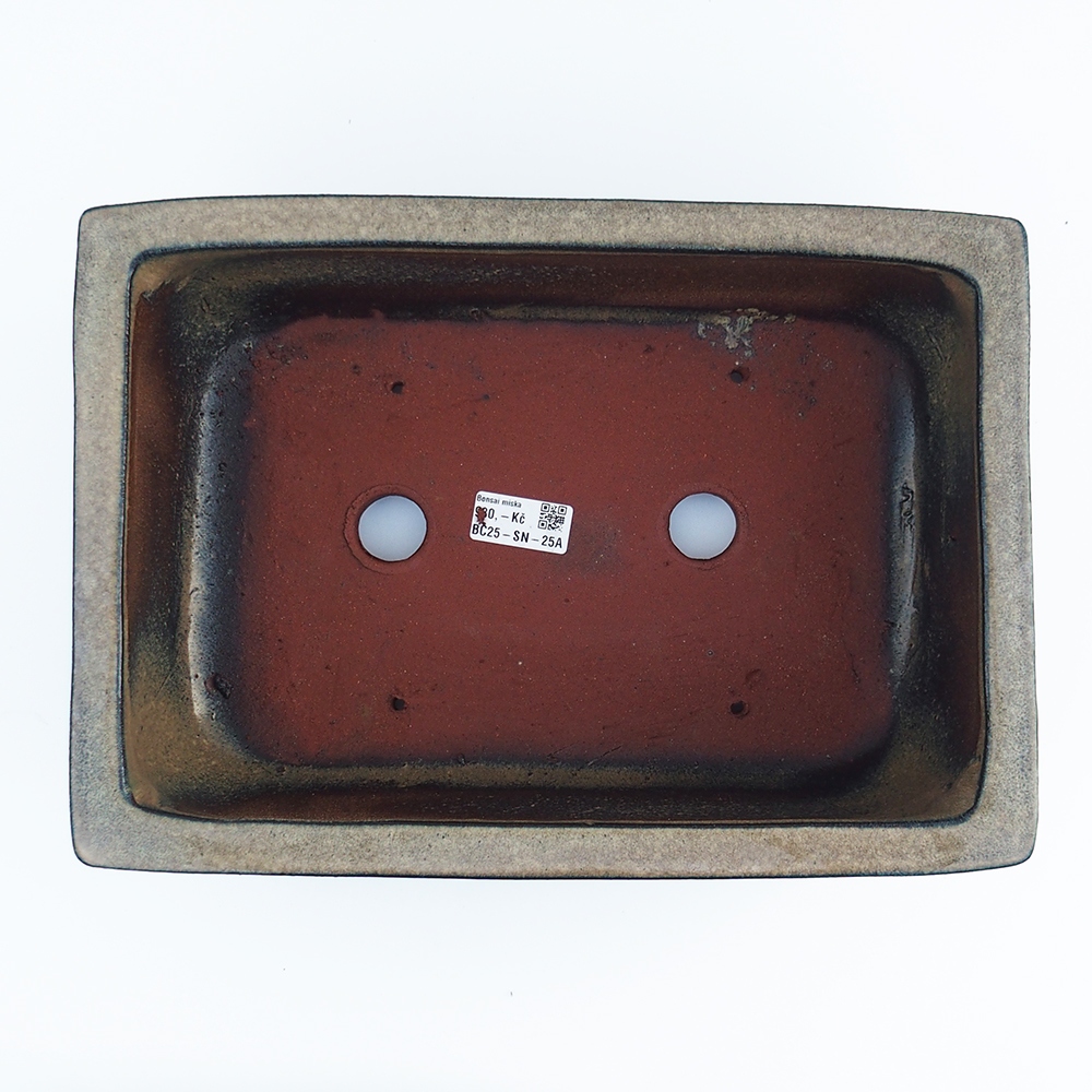 Tál 33 x 23 x 13,5 cm szürke