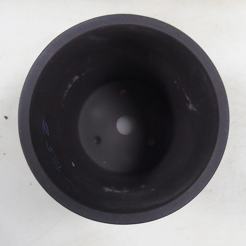 Bonsai tál 10,5 x 10,5 x 10 cm, fekete színben