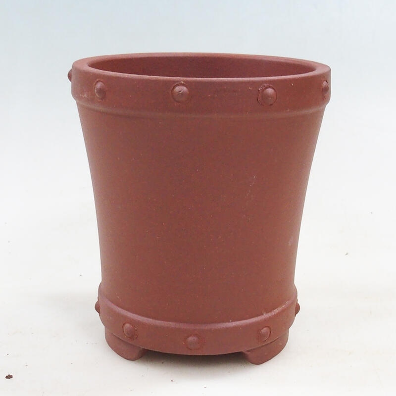 Bonsai tál 11 x 11 x 12 cm, téglaszínű, tégla színű