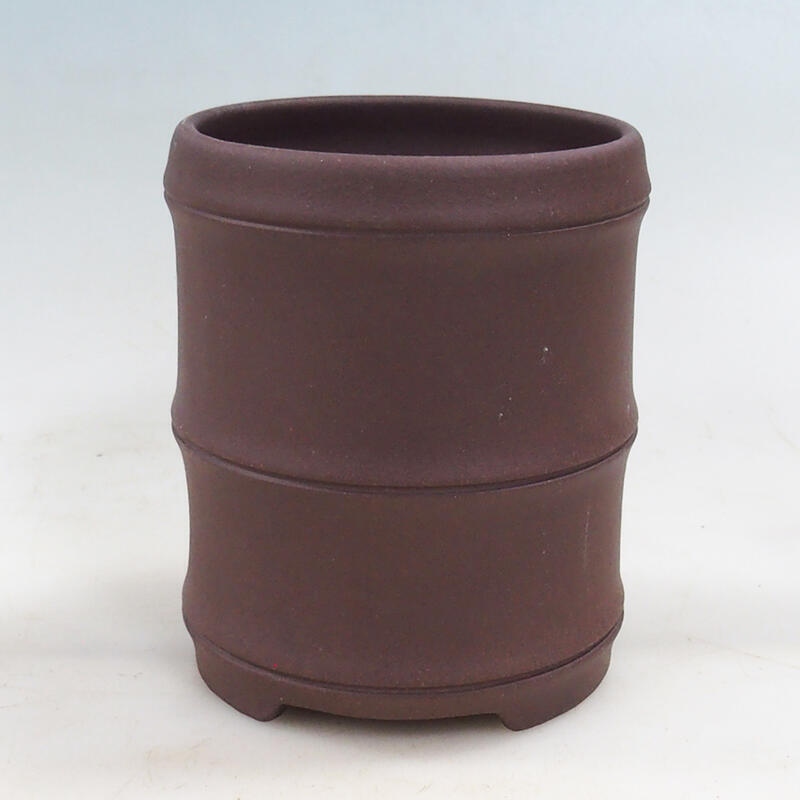 Bonsai tál 11 x 11 x 13 cm, barna