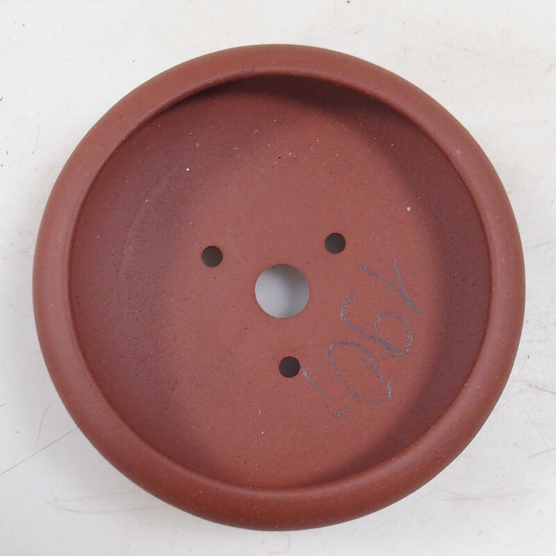 Bonsai tál 11 x 11 x 3,5 cm, téglaszínű, tégla színű