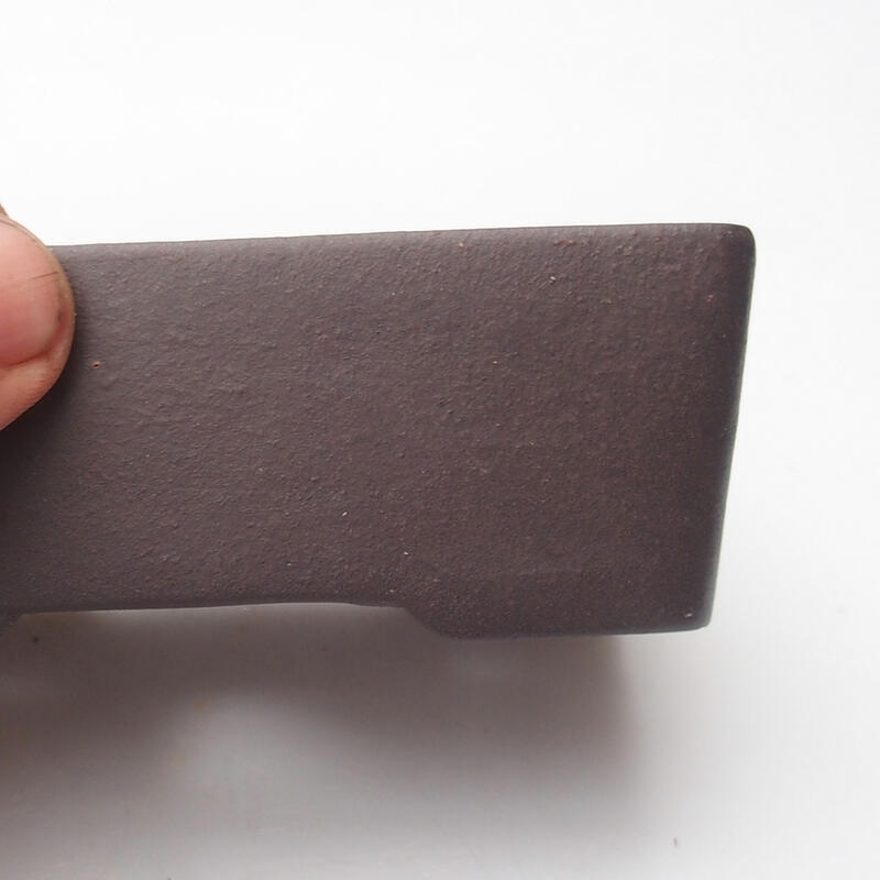 Bonsai tál 11 x 8 x 4 cm, barna