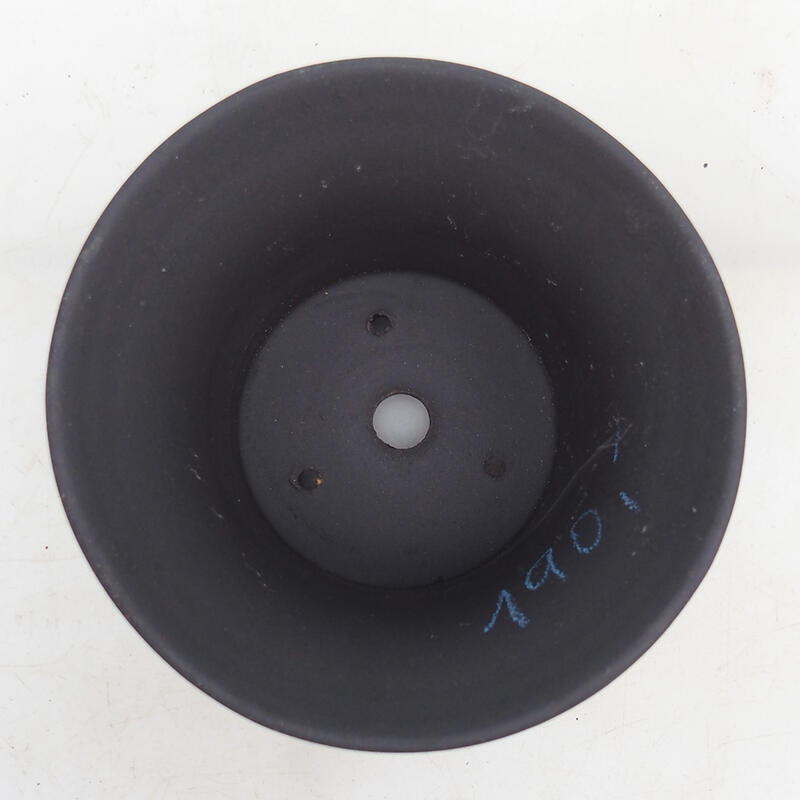 Bonsai tál 13 x 13 x 8 cm, fekete